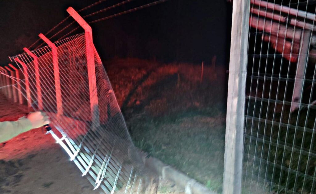 PM prende ladrões que furtaram 200 kg de fios de cobre de usina solar de Santo Antonio do Sudoeste 2 Os ladrões foram presos na zona rural de Ampére, em uma rota utilizada para o contrabando, tráfico de drogas e descaminho
