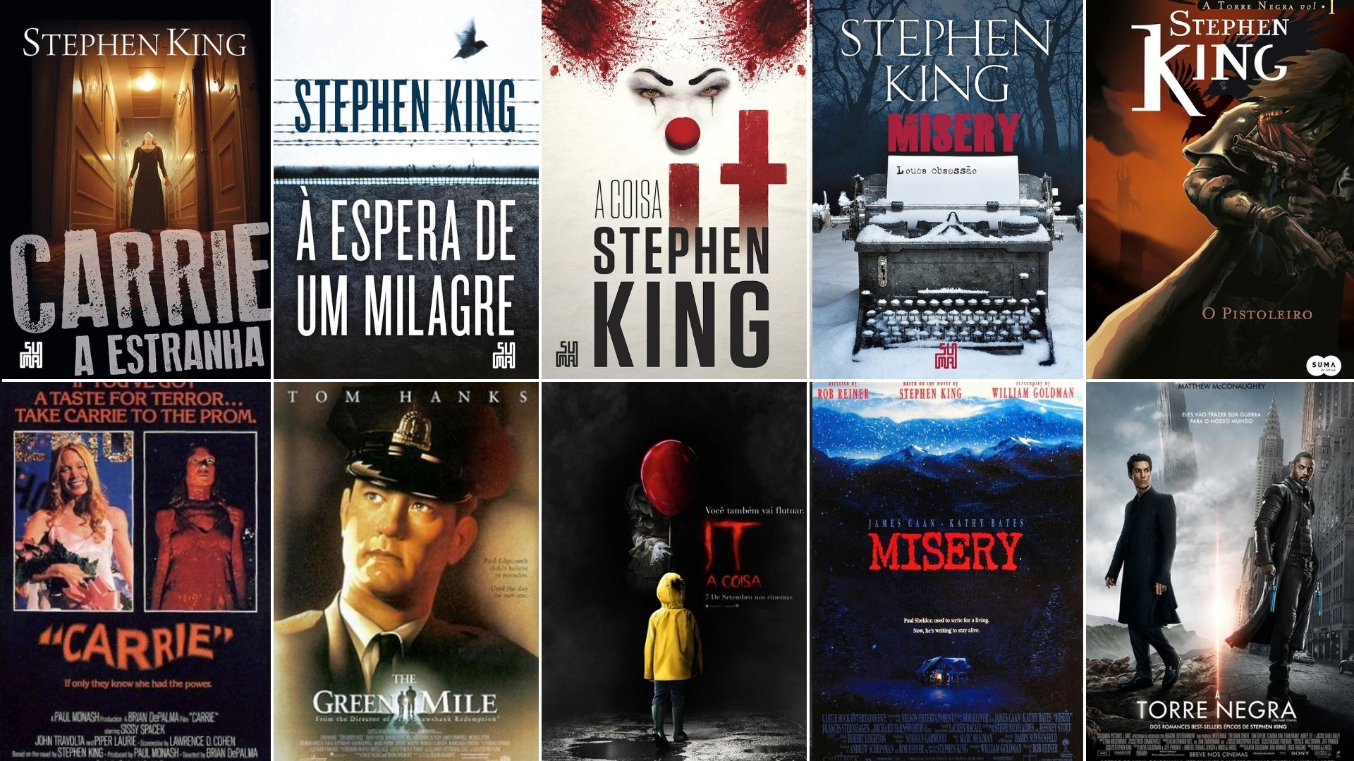 Os filmes mais fiéis aos livros de Stephen King