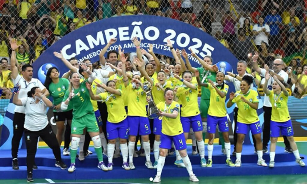 Brasil conquista o Octacampeonato da Copa América de Futsal Feminino