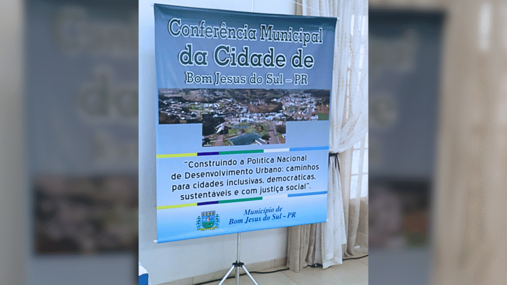 Realizada a 3ª Conferência Municipal da Cidade em Bom Jesus do Sul 3 Durante a 3ª Conferência foram definidos os representantes para as etapas estaduais