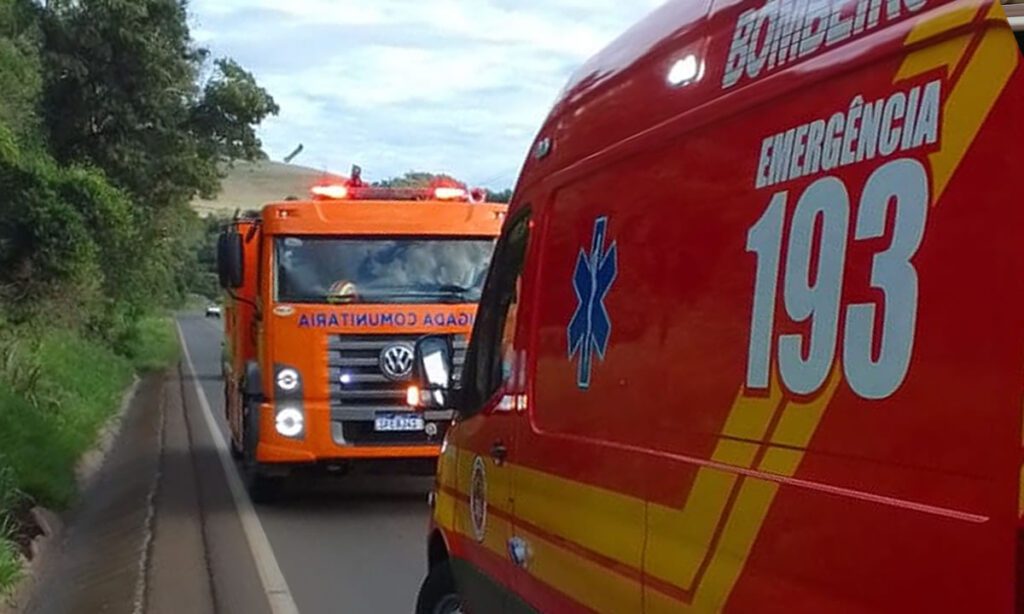 Equipes foram acionadas para atendimento a um acidente do tipo capotamento, e ao chegar ao local apenas o veículo foi localizado