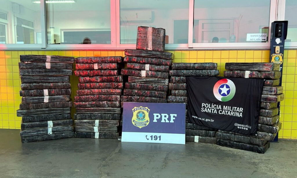 Operação da PRF e PMRv apreende R$ 1,5 milhão em drogas 4 rtgrtg