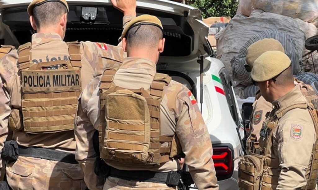 O homem que estava em saidinha temporária acabou preso no Morro da Fumaça, no Bairro Sagrado Coração