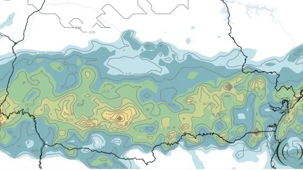 Nova frente fria alerta Paraná para tempestades e queda nas temperaturas 2 Uma nova frente fria começa a se formar e promete mudanças no tempo no Paraná. Saiba o que esperar da previsão do tempo para os próximos dias e como a temperatura será impactada.