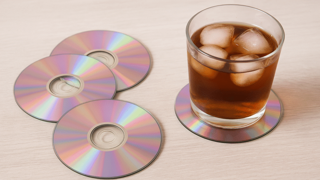 5 ideias criativas de decoração com CD que vão transformar seu ambiente 3 decoração