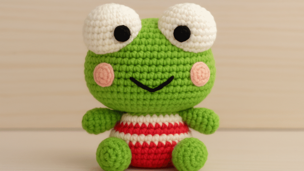 Como fazer amigurumis do Keroppi 3 Keroppi
amigurumis