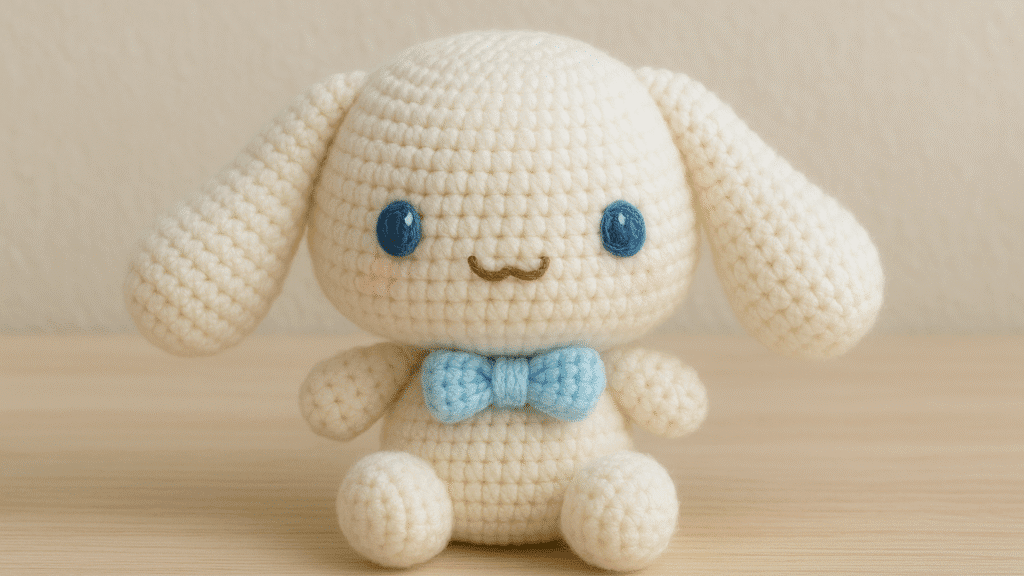 Como fazer amigurumis da Cinnamoroll 2 Cinnamoroll