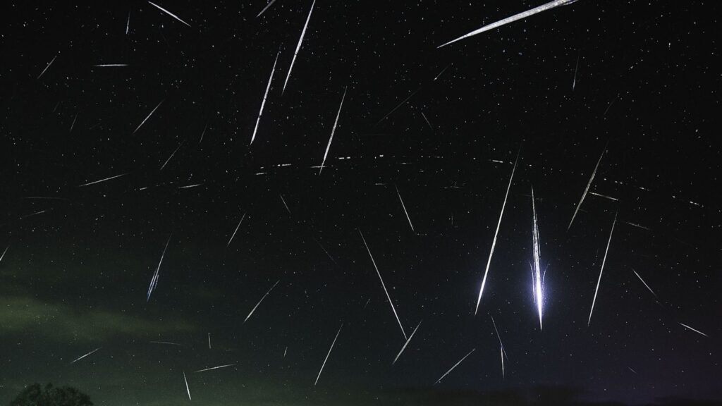 meteoros Eta Aquáridas