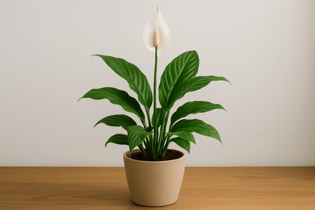 10 plantas que purificam o ar e ainda atraem dinheiro segundo o Feng Shui 6 lirio da paz