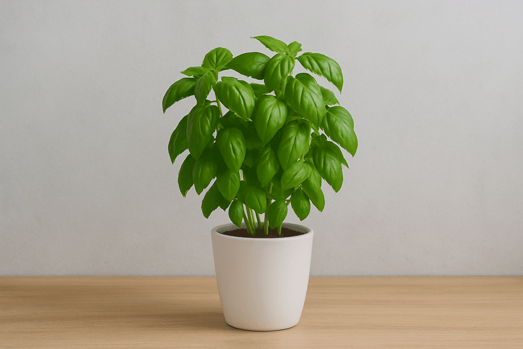 10 plantas que purificam o ar e ainda atraem dinheiro segundo o Feng Shui 12 manjericao