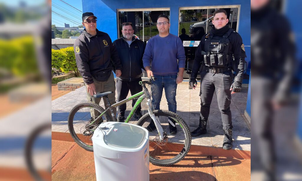 Polícia Argentina recupera bicicleta e máquina de lavar furtadas em Dionísio Cerqueira 5 tyn765