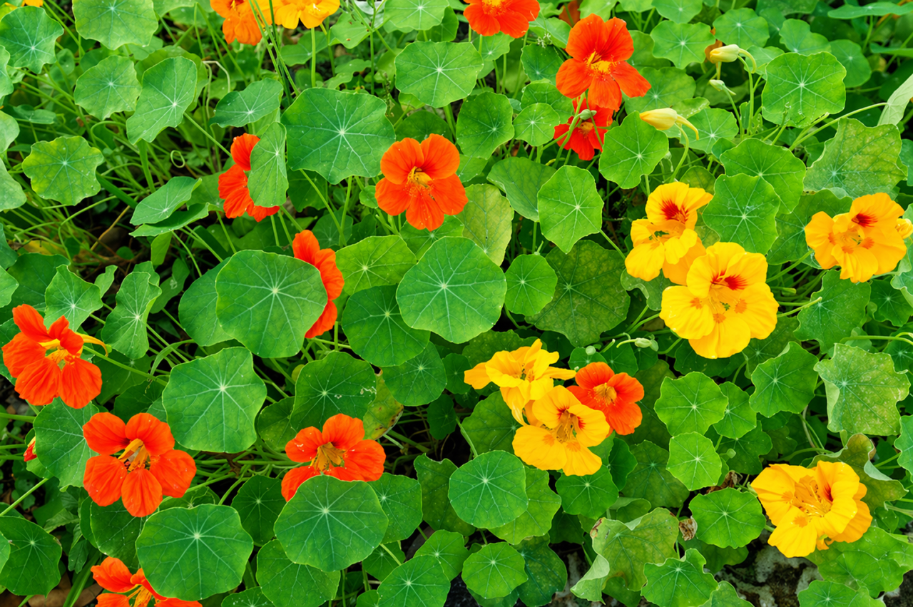 Flores do mato encantam jardins e pergolados: 10 espécies rústicas, lindas e fáceis de cuidar 13 capuchinha