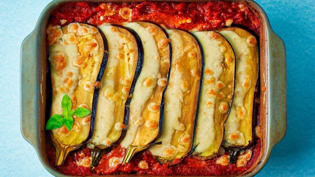 Receita original italiana de parmegiana