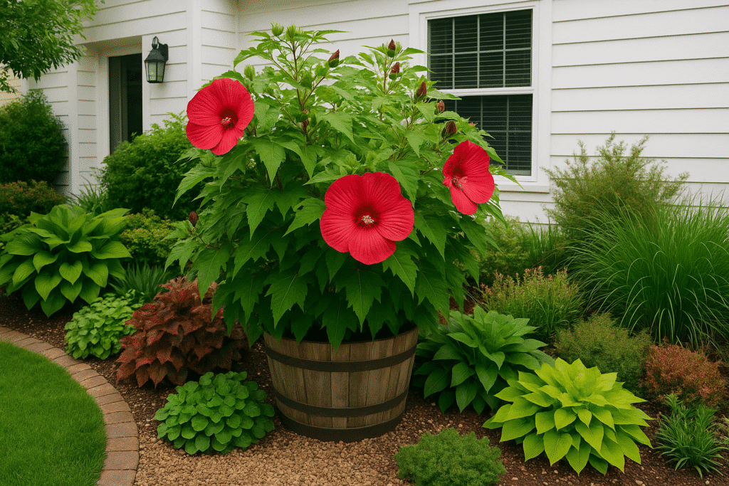 Segredo revelado: As 7 plantas gigantes que vão deixar seu jardim fabuloso 7 hibisco gigante