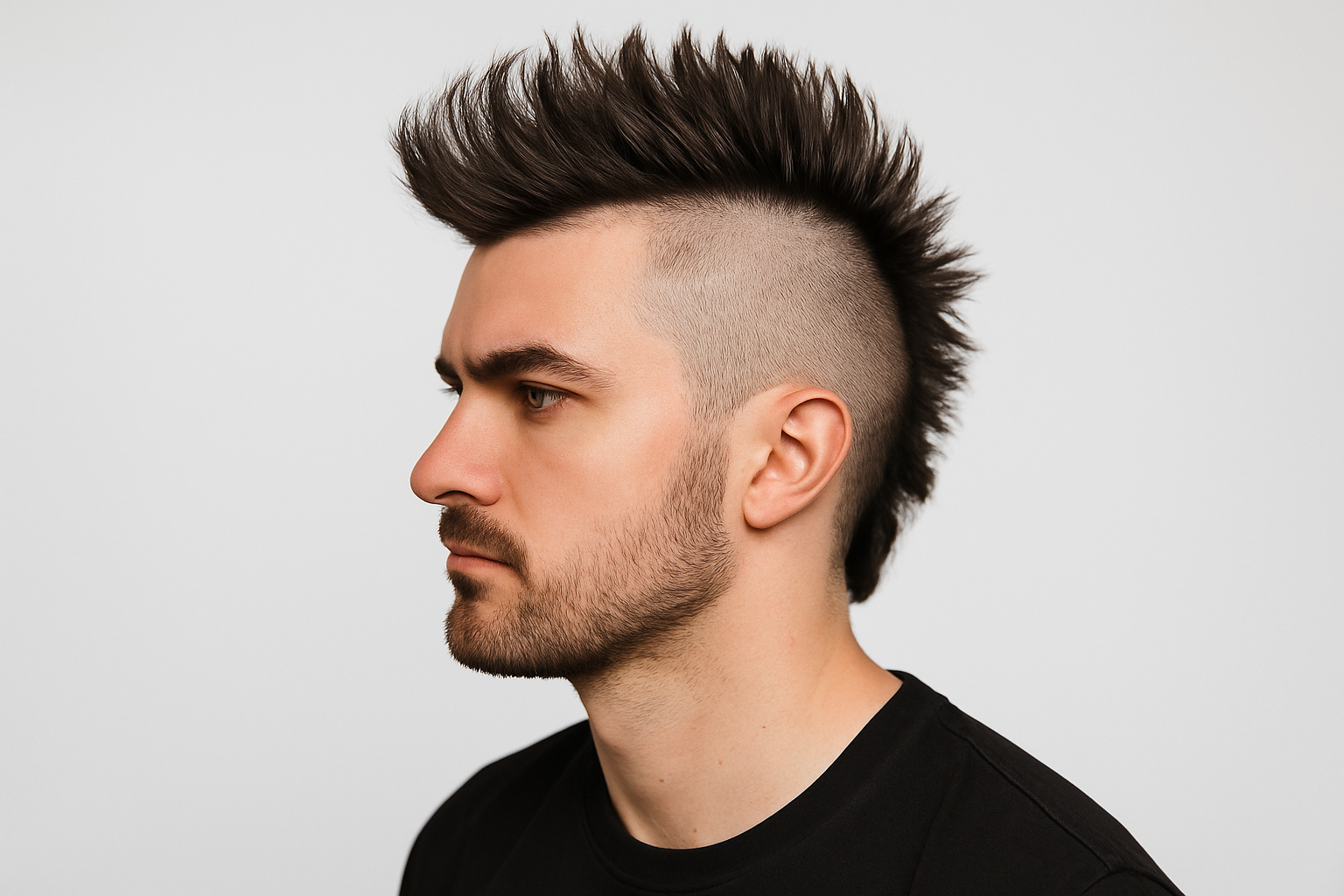 Corte Moicano: modelos modernos que estão dominando o visual masculino 3 moicano