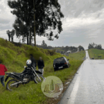 Ultrapassagem em local proibido resulta em colisão entre carro, caminhão e moto na BR-163, em Barracão