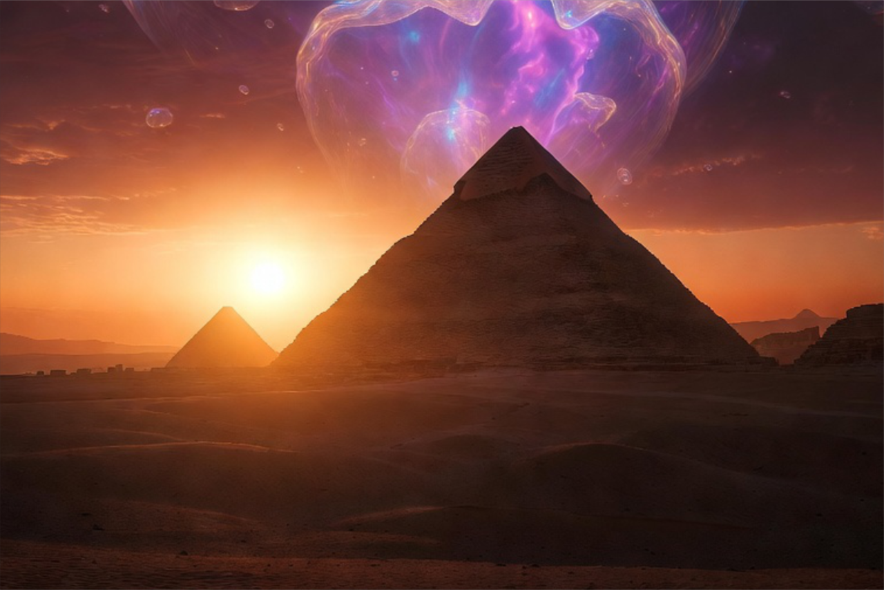 Radar chinês revela segredo inacreditável das Pirâmides do Egito 3 piramides 1