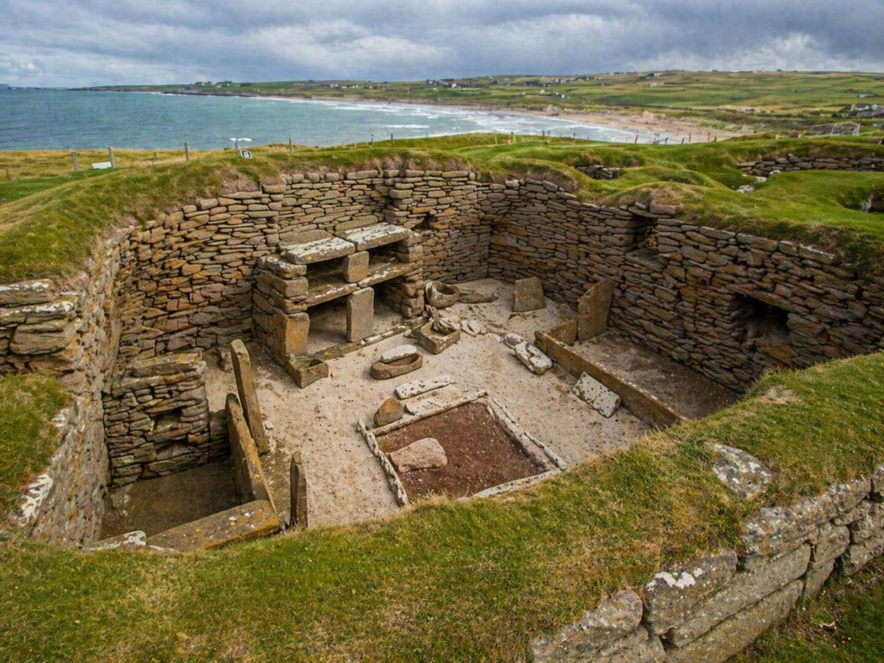 As ruínas arqueológicas mais antigas do mundo que se pode visitar nos dias de hoje para conhecer os primeiros passos da humanidade 11 Skara Brae