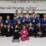 Flor da Serra do Sul é vice-campeã com a equipe Alfa Jiu Jitsu na Copa Mestre do Açaí