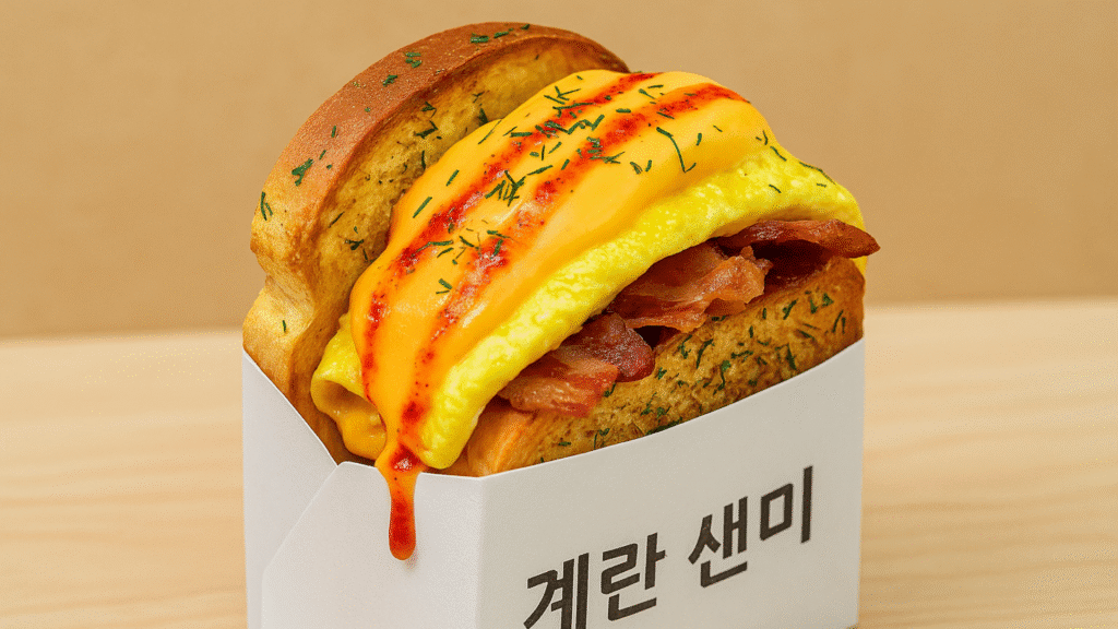 Sanduíche coreano 
