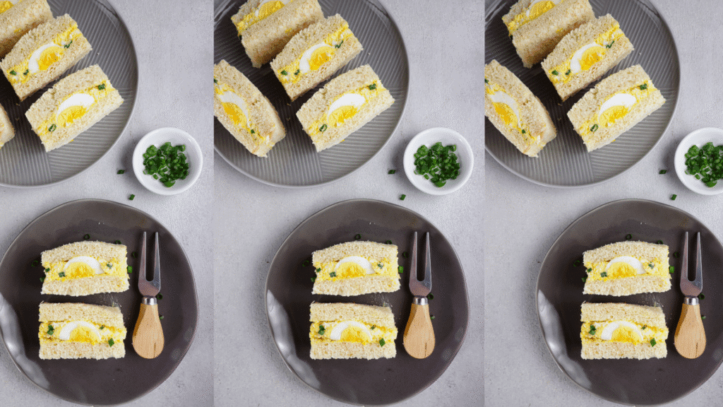Tamago sando o sanduíche com pastinha de ovos 4 Tamago sando