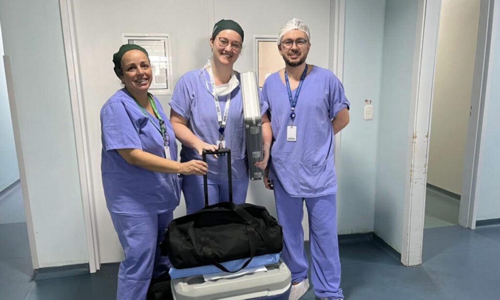 Hospital Regional de São Miguel do Oeste realiza primeira captação de órgãos de 2025 3 Após todo protocolo a família autorizou a doação de órgãos que foi realizada no Hospital Regional Terezinha Gaio Basso