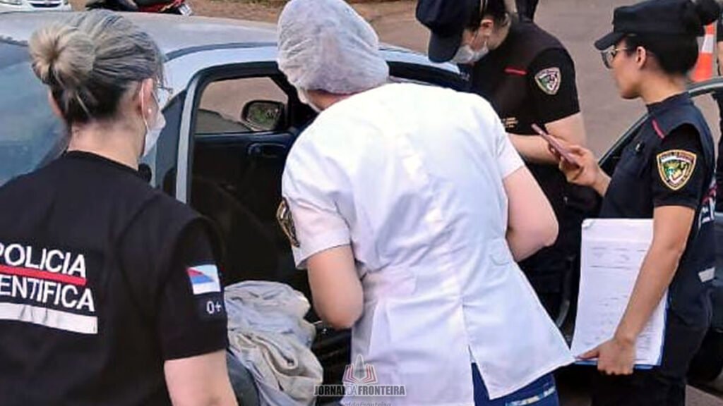 Perícia aponta vestígios de sangue em carro de ex-soldado preso em Bernardo de Irigoyen 3 6tg345