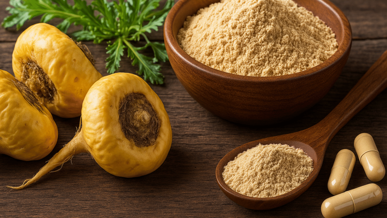 Maca peruana: a raiz “secreta” que promete energia e libido — o que a ciência confirma (e o que é puro entusiasmo)