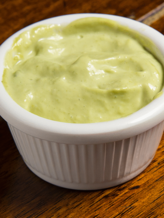 Receita de maionese verde