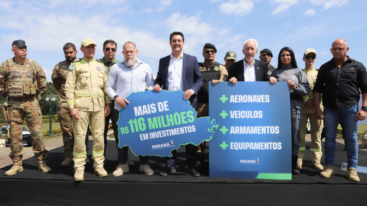 Paraná faz maior investimento em segurança da história: R$ 116 milhões em viaturas, fuzis e helicópteros 6 crys 13 3
