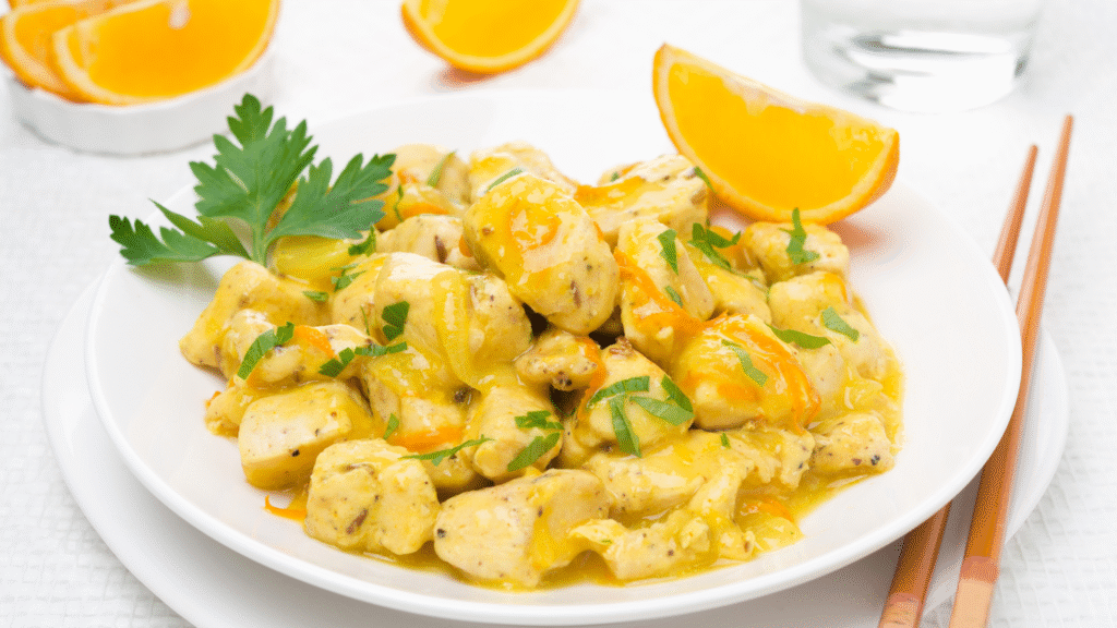 Descubra a história e curiosidades do filé de frango com molho de laranja e aprenda uma receita deliciosa, prática e sofisticada.