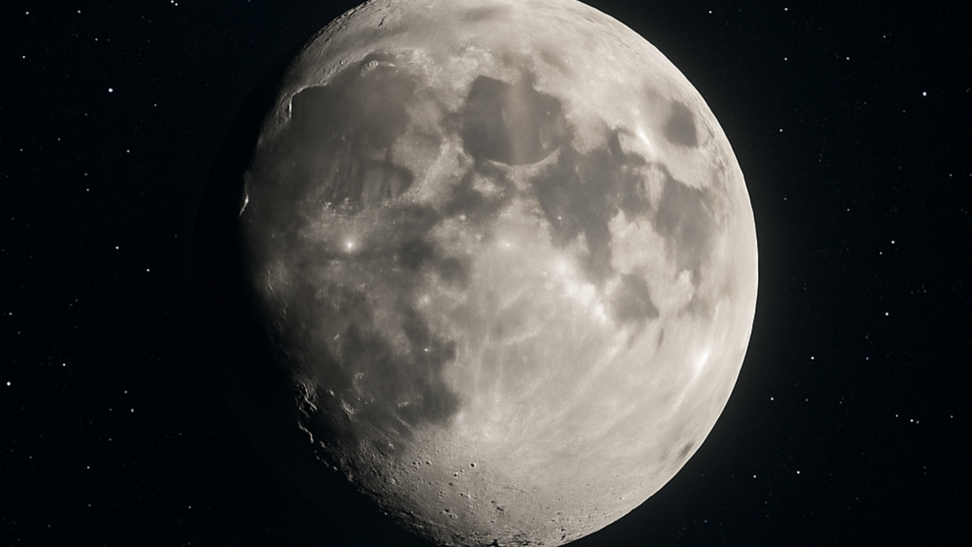 Lua Crescente domina o céu com 70% de brilho visível hoje 2 Lua Crescente com 70% de brilho ilumina o céu hoje e traz simbolismos de crescimento, energia e novos começos rumo à Lua Cheia.
