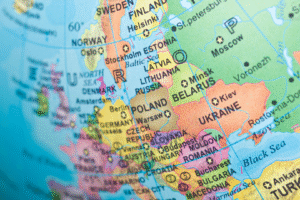 Os 16 países do leste europeu