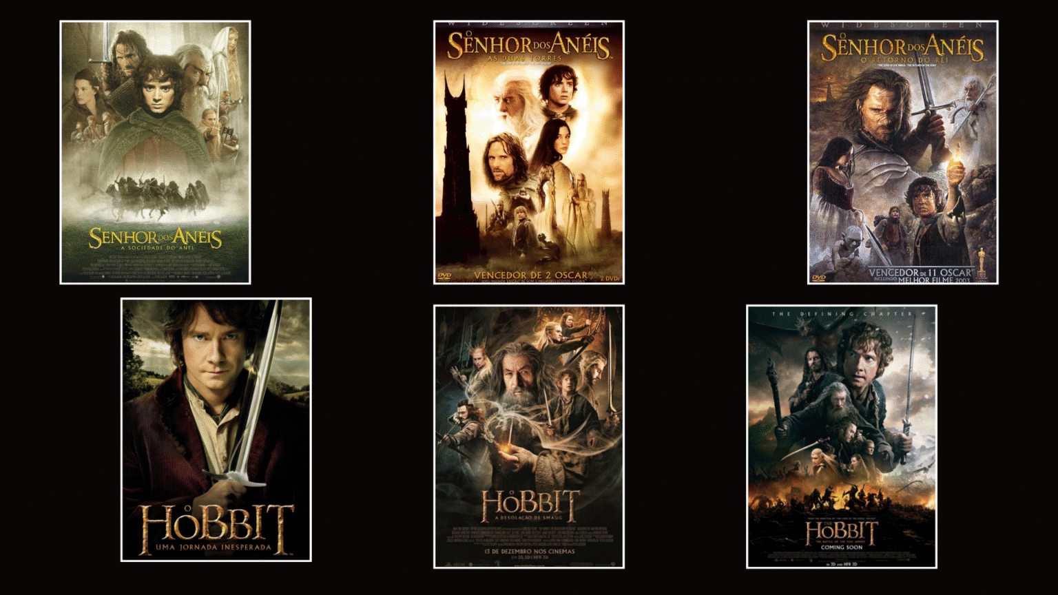 Ordem para assistir “Senhor dos Anéis” e “O Hobbit” - Jornal da ...