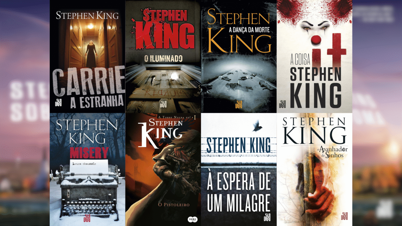 Os 9 livros mais marcantes da carreira de Stephen King