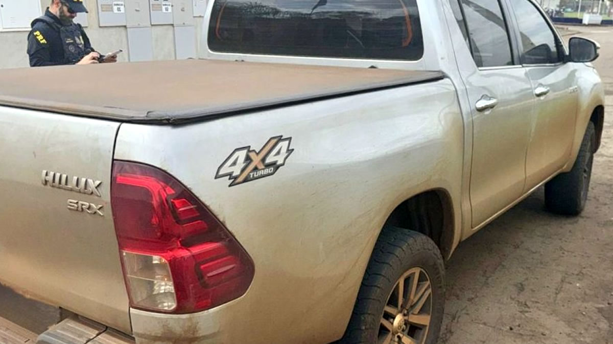 PRF flagra caminhonete a quase 200 km/h na BR-163 3 Flagrante da PRF aconteceu em Quatro Pontes, oeste do Paraná. Caminhonete estava “chipada” e com descarga livre