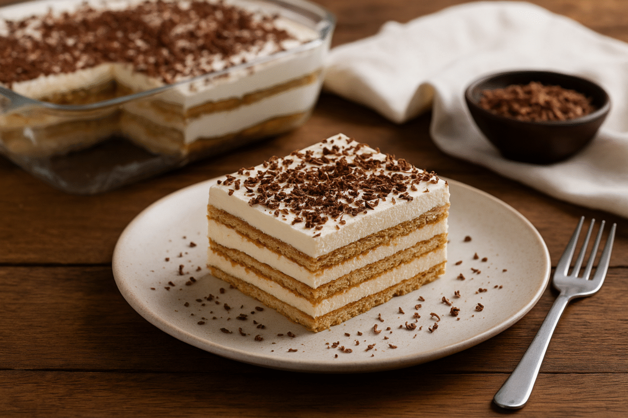 Torta de bolacha: o doce clássico que une gerações e derrete corações 3 Torta de bolacha: o doce clássico que une gerações e derrete corações