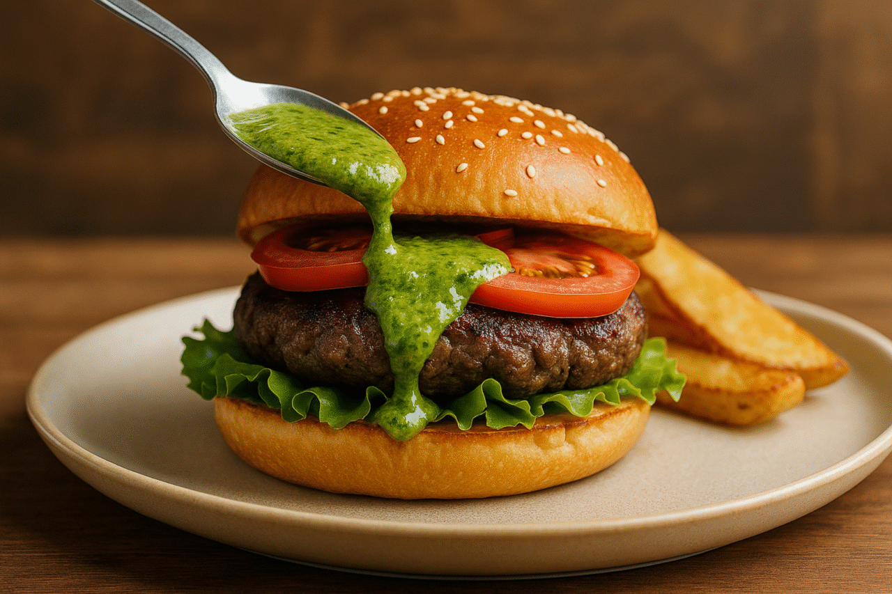 Molho verde cremoso: o sabor que transforma qualquer prato em algo especial