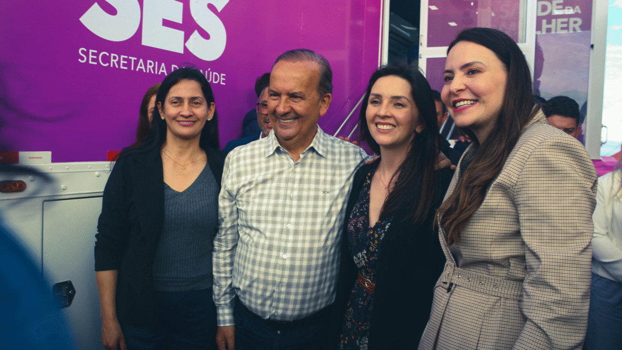 Jorginho Mello lança carreta da Saúde da Mulher em Dionísio Cerqueira 26 crys 13 2