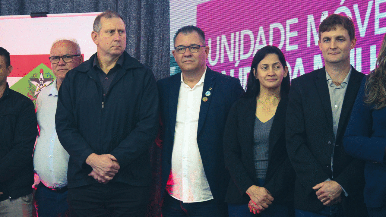 Jorginho Mello lança carreta da Saúde da Mulher em Dionísio Cerqueira 12 crys 27 2
