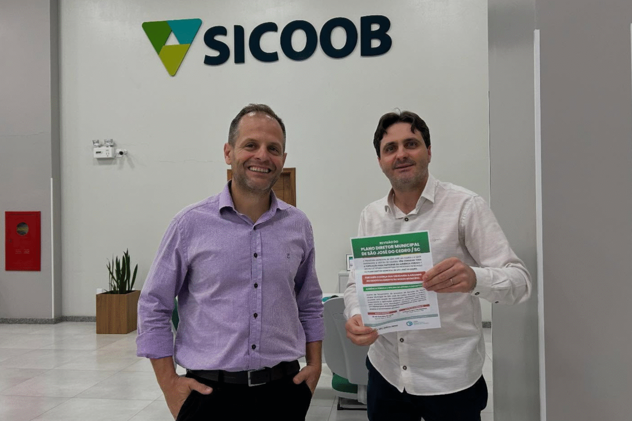 A Prefeitura de São José do Cedro realiza visitas para divulgar audiência pública do novo Plano Diretor, que definirá os rumos do crescimento urbano do município