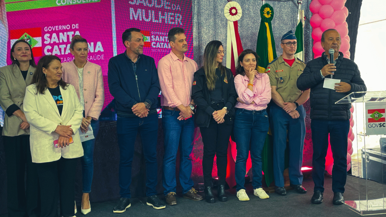 Jorginho Mello lança carreta da Saúde da Mulher em Dionísio Cerqueira 6 crys 34 3