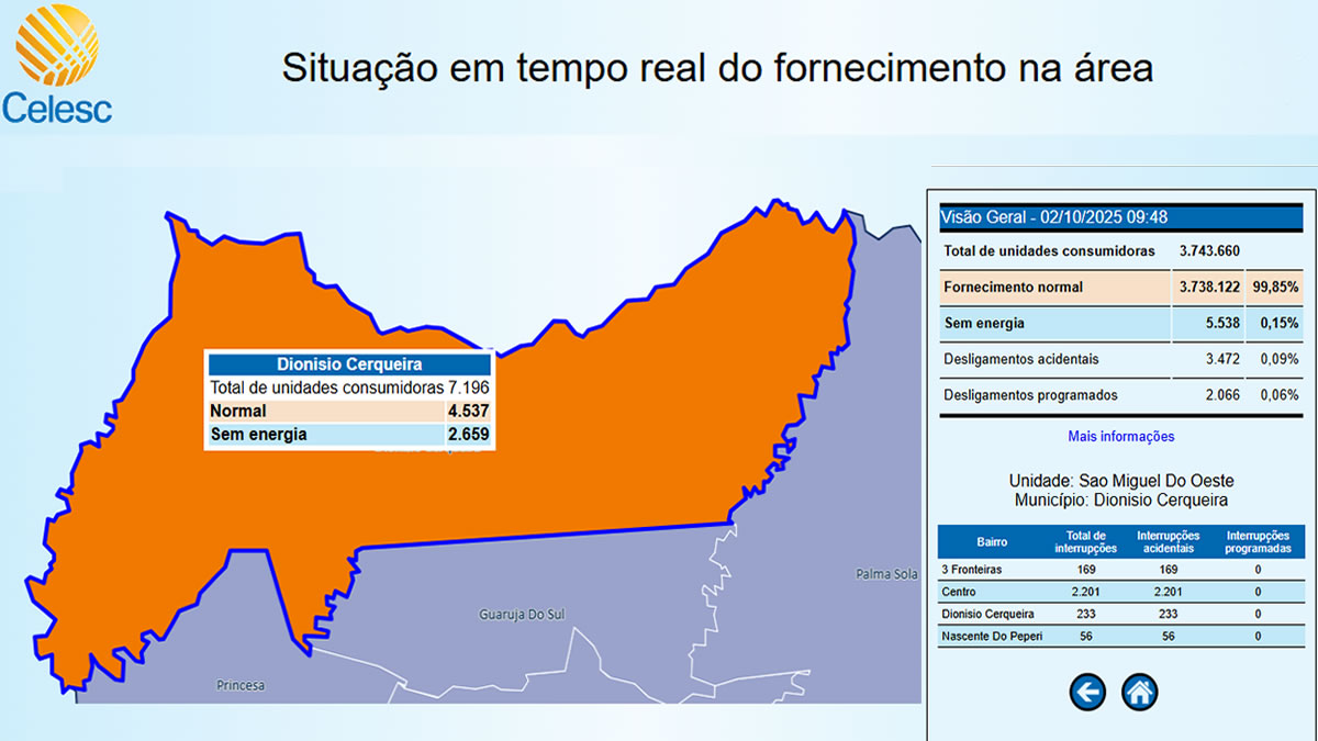 O acidente ocorreu nas primeiras horas da manhã desta quinta-feira. Ônibus teria realizado o roteiro do interior e ao chegar à cidade ocorreu o acidente