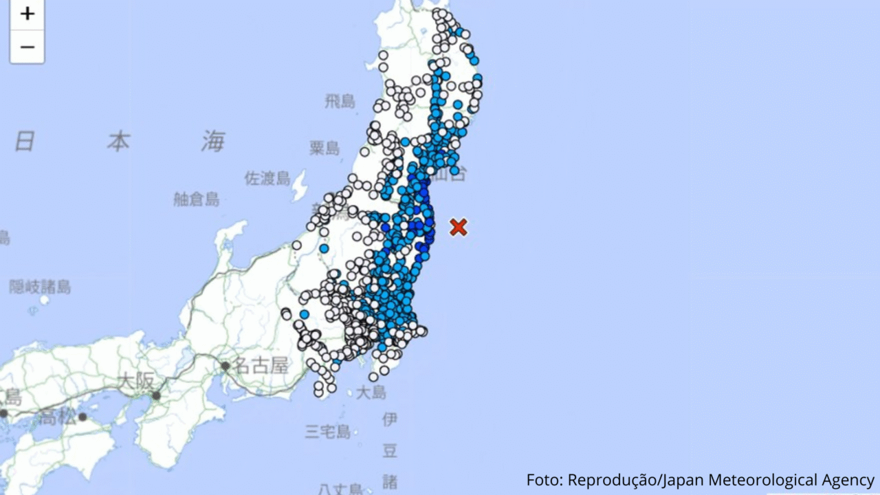 Forte terremoto atinge a ilha de Honshu, no Japão, e assusta moradores
