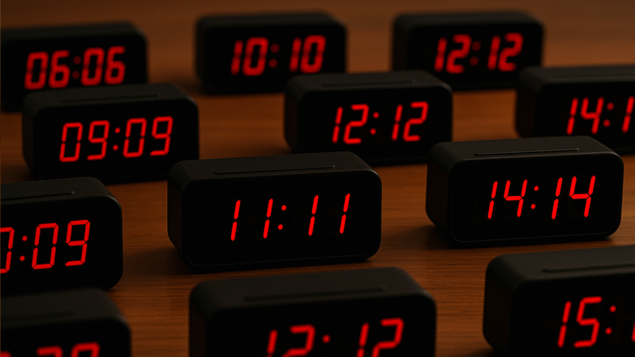Horas iguais: veja o que cada horário significa