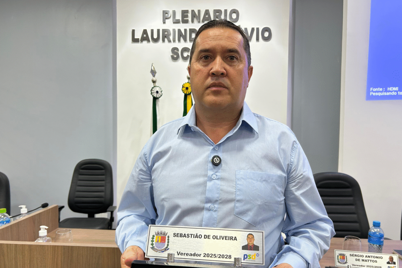 Suplente de vereador Tião assume cadeira no Legislativo santoantoniense