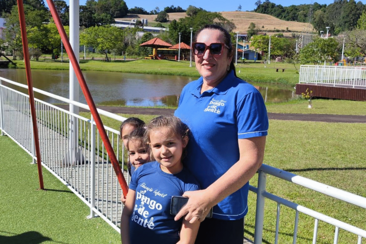 Alunos da Escola Pingo de Gente vivenciam dia de aprendizado e lazer em Bom Jesus do Sul
