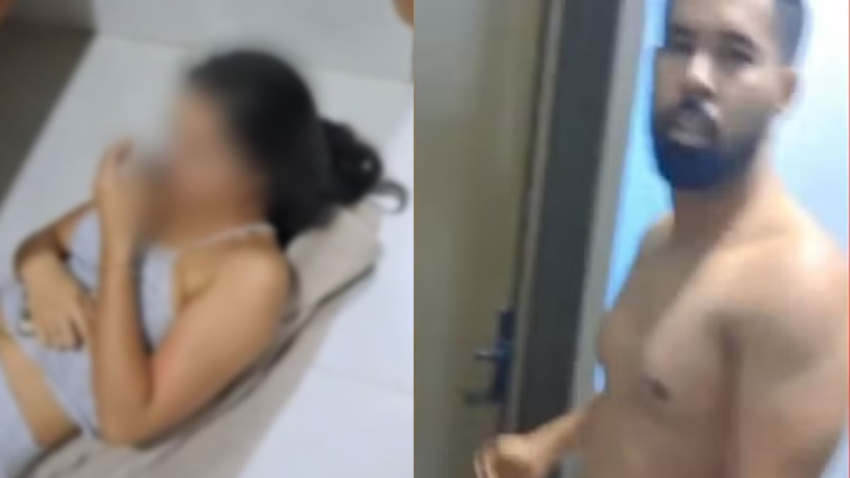 Padre é flagrado com noiva de fiel em casa paroquial 3 O vídeo do Padre repercutiu nas redes sociais e na cidade, que tem pouco mais de 5 mil habitantes. Religioso nega envolvimento com a mulher