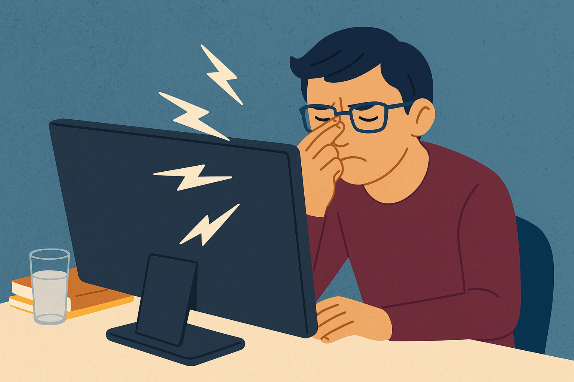 Problemas de visão disparam com uso prolongado de telas: o alerta que ninguém pode ignorar