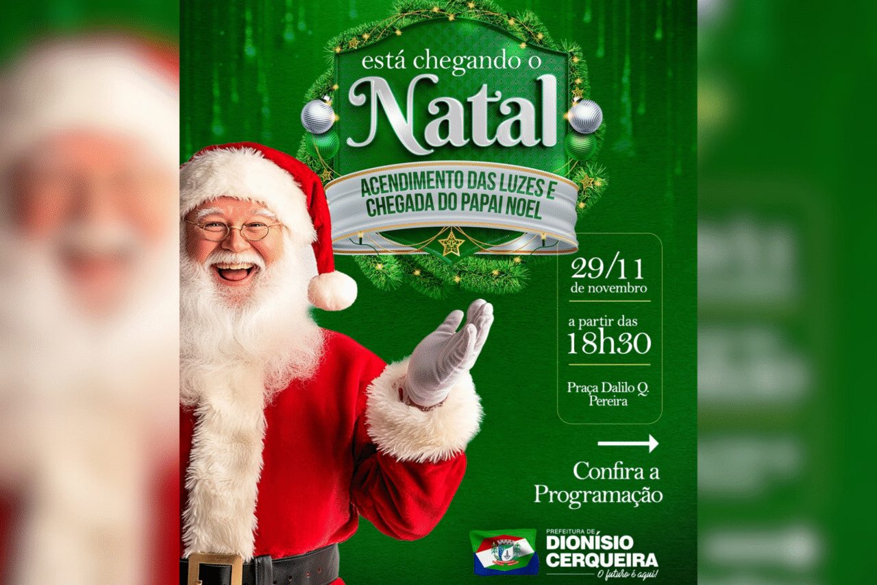 Programação de Natal de Dionísio Cerqueira terá início no dia 29 de novembro 3 Heloisa L 3 1